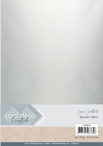  Metallic karton Silver A4 250g